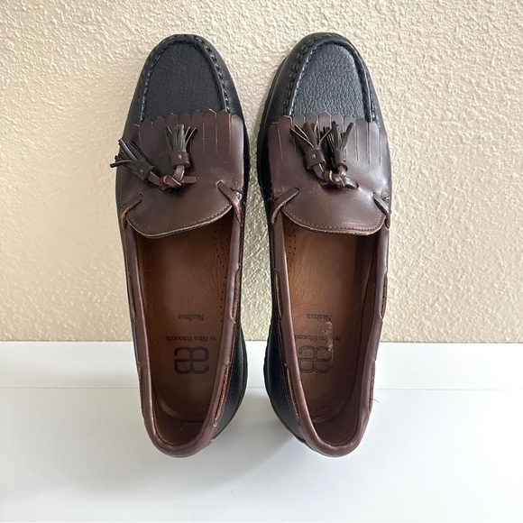 Allen Edmonds Men\'s Nashua Tassel Loafers in Black Brown Colors Narrow Fit sz 11